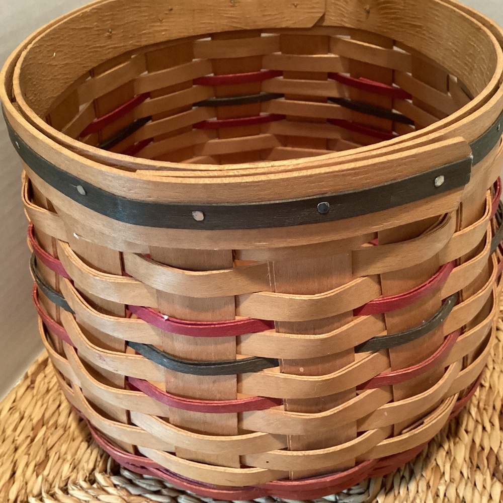 1998 American Traditions Cookie Jar Basket - Picture 6 of 9